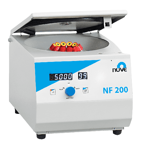 Centrifuga pequeña NF 200 de Nuve: la solución ideal para laboratorios