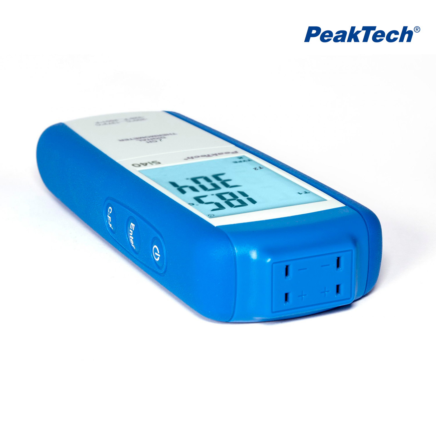PeakTech® P 5140: Termómetro Digital de 2 Canales, Rango de -200 a +1372ºC - Image 3