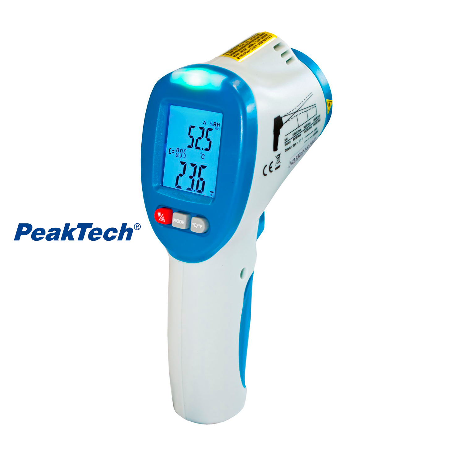PeakTec P 5400: Termómetro Infrarrojo y Medidor de Punto de Rocío - Image 3