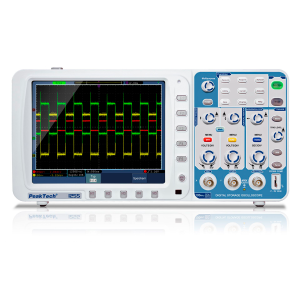 PeakTech P 1255 Osciloscopio Almacenaje Digital 100MHz/2CH 2GS/s