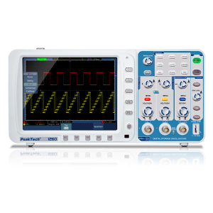 PeakTech P 1260 Osciloscopio Almacenaje Digital 200MHz/2CH 2GS/s