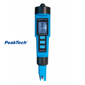 PeakTech P 5306 Medidor de PH 3 en 1 PH/EC/TEMP