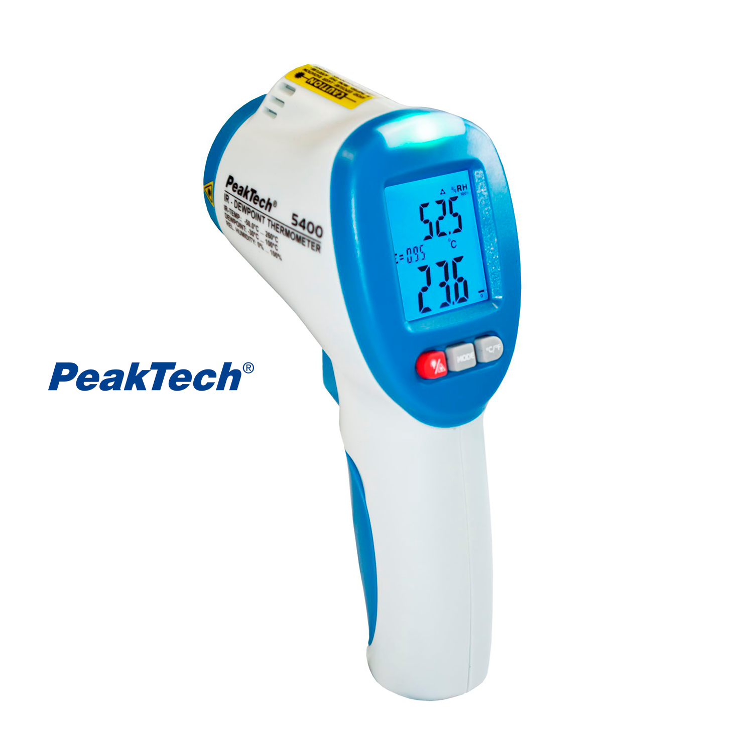 PeakTec P 5400: Termómetro Infrarrojo y Medidor de Punto de Rocío - Image 2
