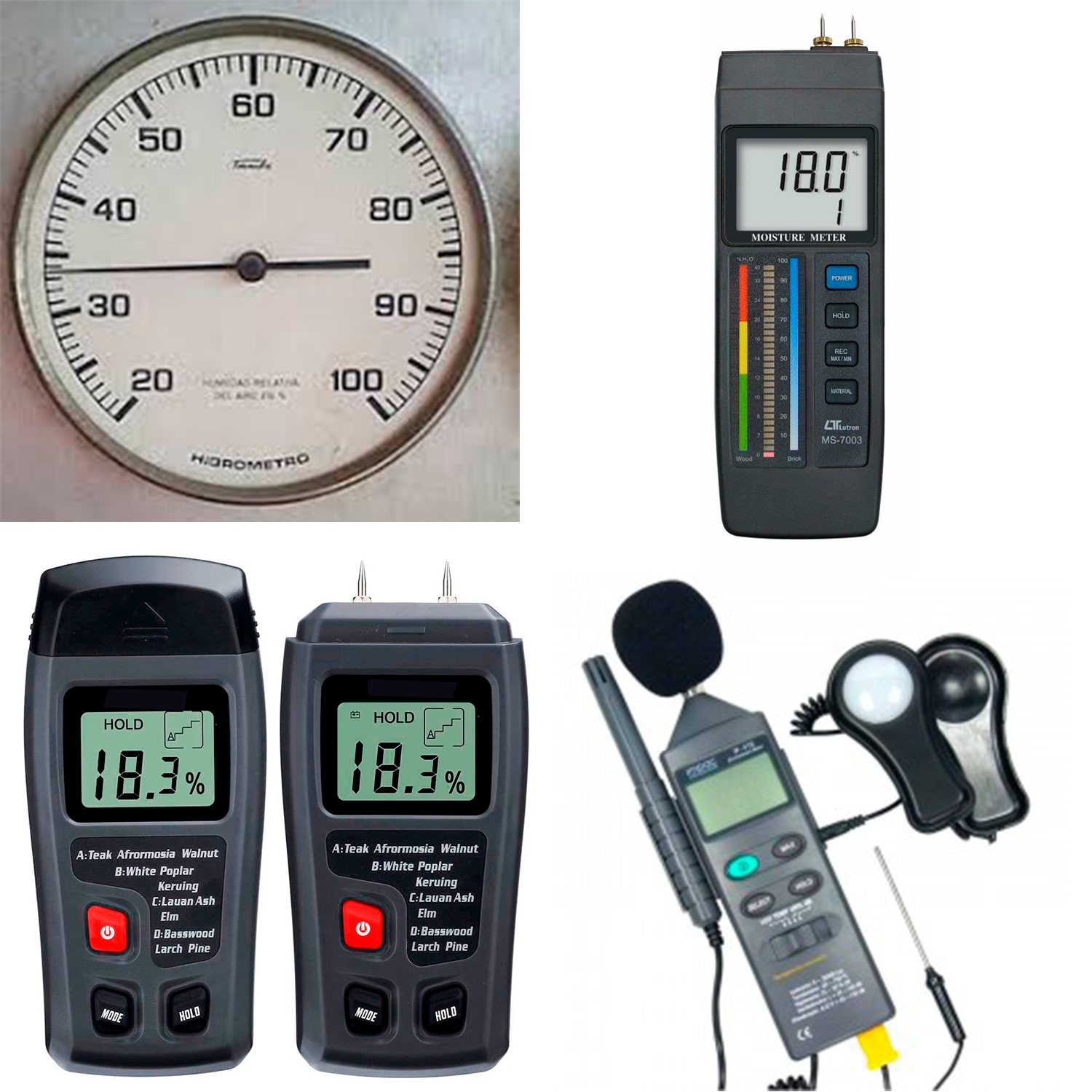 Calibración y certificación de Higrómetro
