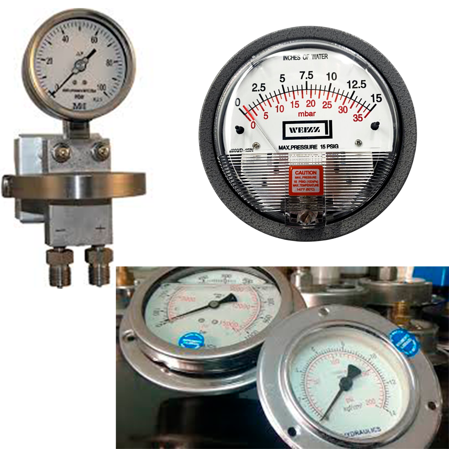 Calibración y certificación de Manómetro diferencial
