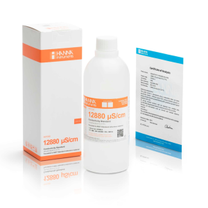 HANNA Instruments HI7030L/C -  Solución estándar de conductividad de 12880 µS/cm (500ml)