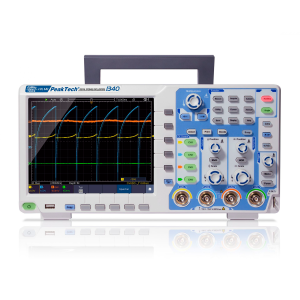 PeakTech P 1340 Osciloscopio Almacenaje Digital 60MHz/4CH 1GS/s