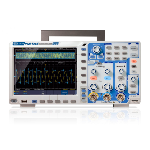 PeakTech P 1355 Osciloscopio de Pantalla Táctil, 2ch 60MH/z 1GS/s