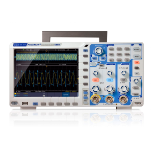 PeakTech P 1356 Osciloscopio de Pantalla Táctil, 2ch 60MH/z 1GS/s