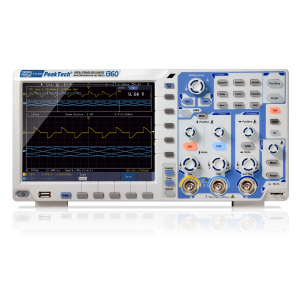 PeakTech P 1360 Osciloscopio de Pantalla Táctil, 2ch 100MH/z 1GS/s