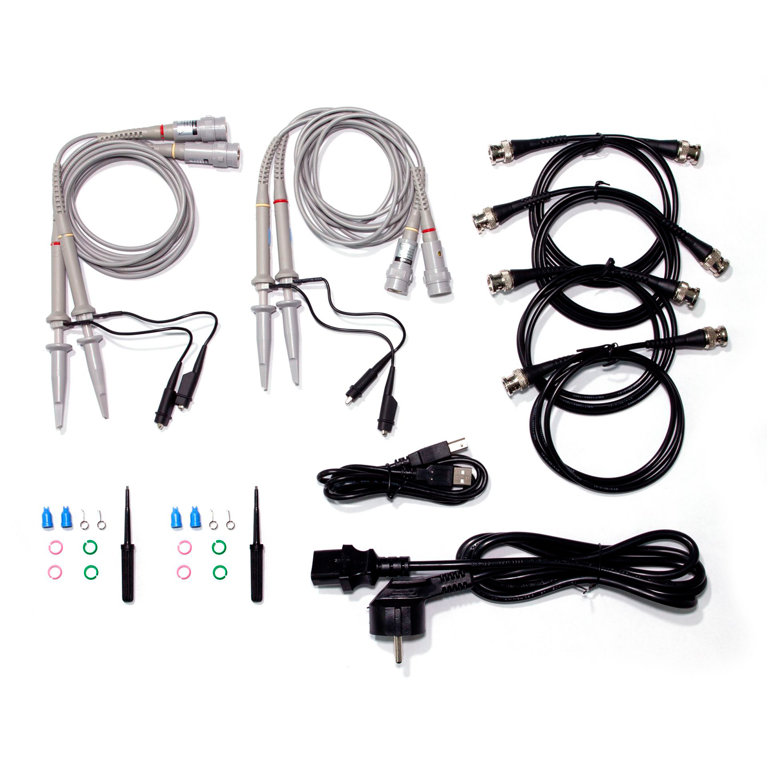 PeakTech P 1375 Osciloscopio de Pantalla Táctil, 4ch 100MH/z 1GS/s - Image 3