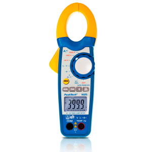PeakTech P 1625 Medidor de Pinza TrueRMS, 4000 cuentas 1000A AC/DC