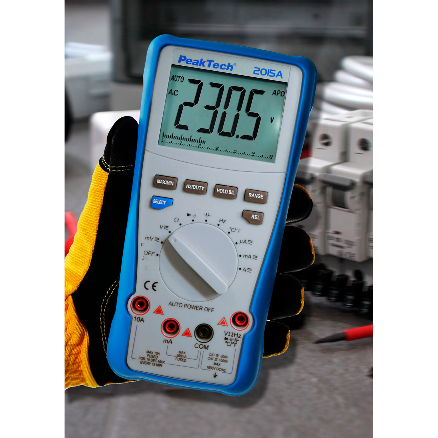 PeakTech P 2015 A Multímetro digital 1000V TrueRMS 4.000 counts - Image 2