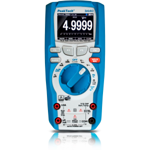 PeakTech P 3440 Multímetro Gráfico True RMS, 50000 cuentas