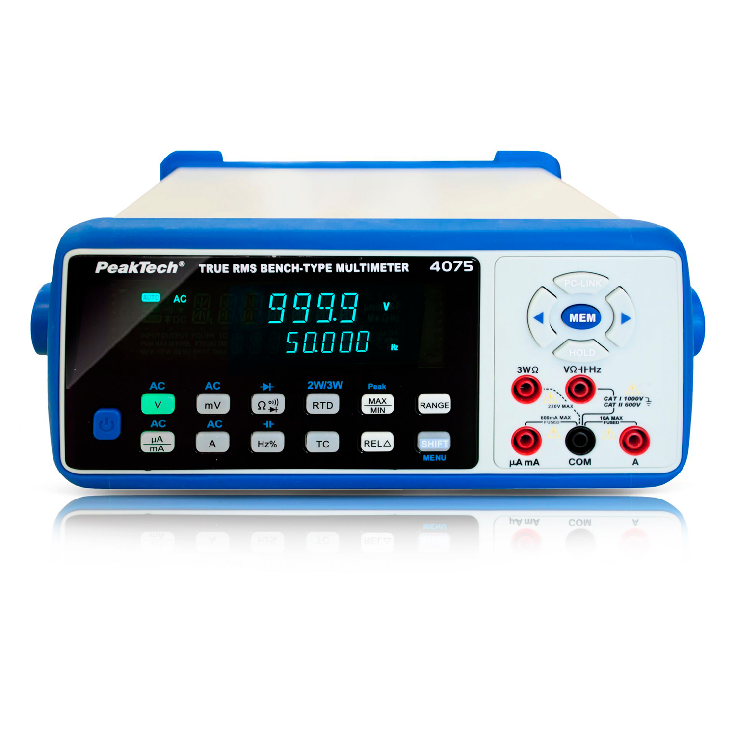 PeakTech P 4075 Multímetro Digital Escritorio 63000 cuentas