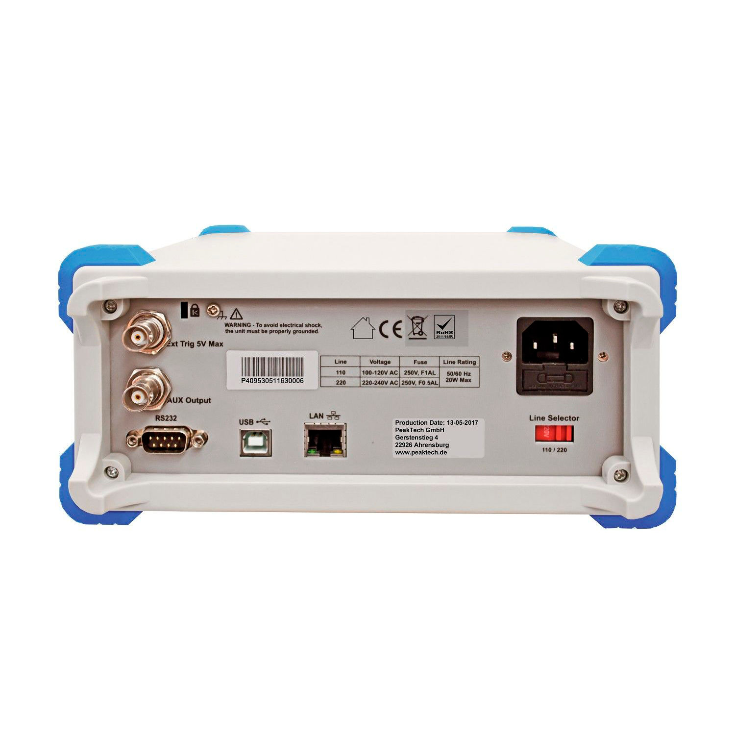 PeakTech P 4095 Multímetro Gráfico de Escritorio 60000 cuentas TFT - Image 2