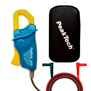 PeakTech P 4200 Adaptador - Pinza Corriente 200A AC clavijas 4mm
