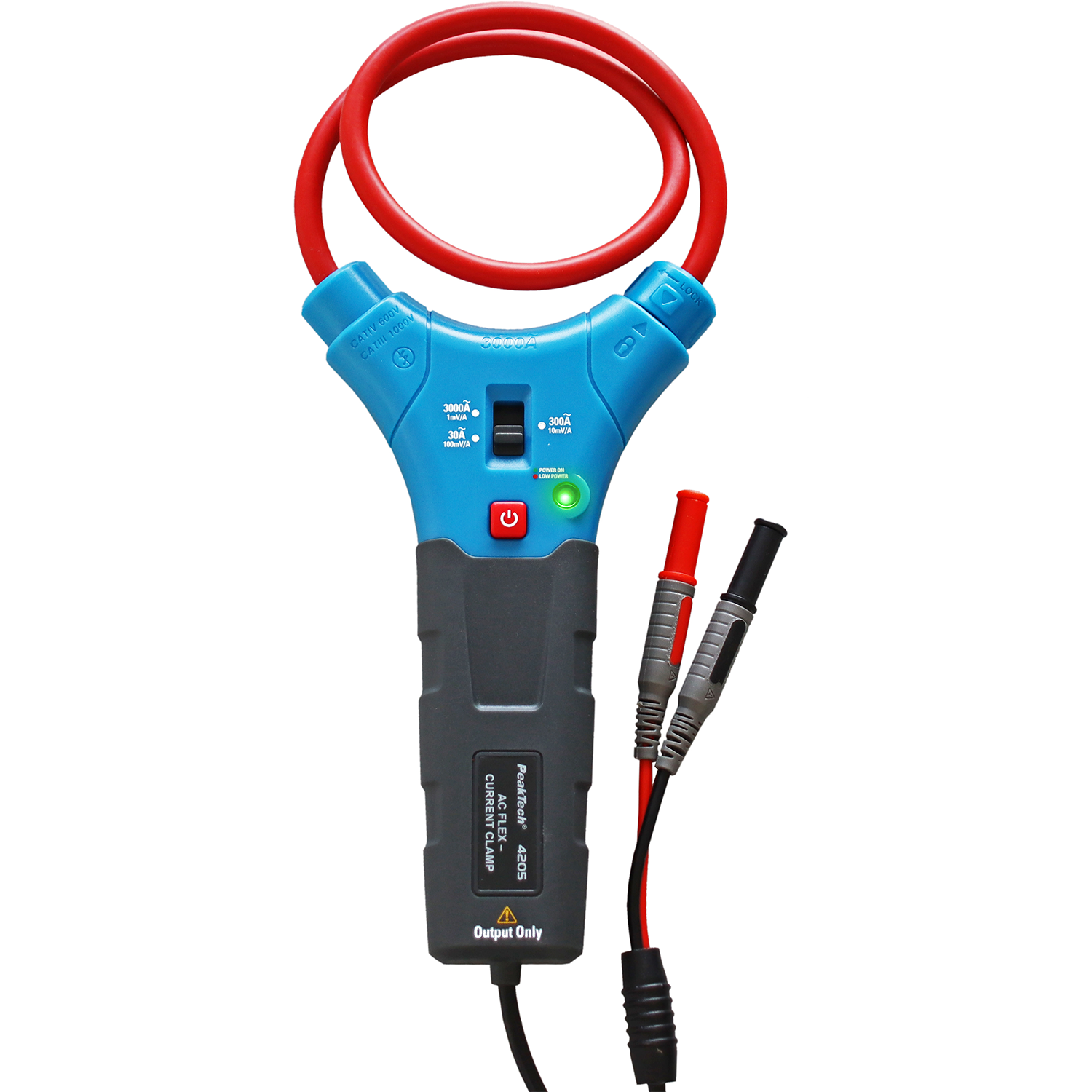 PeakTech P 4205 Pinza de corriente flexible de 3000 A AC