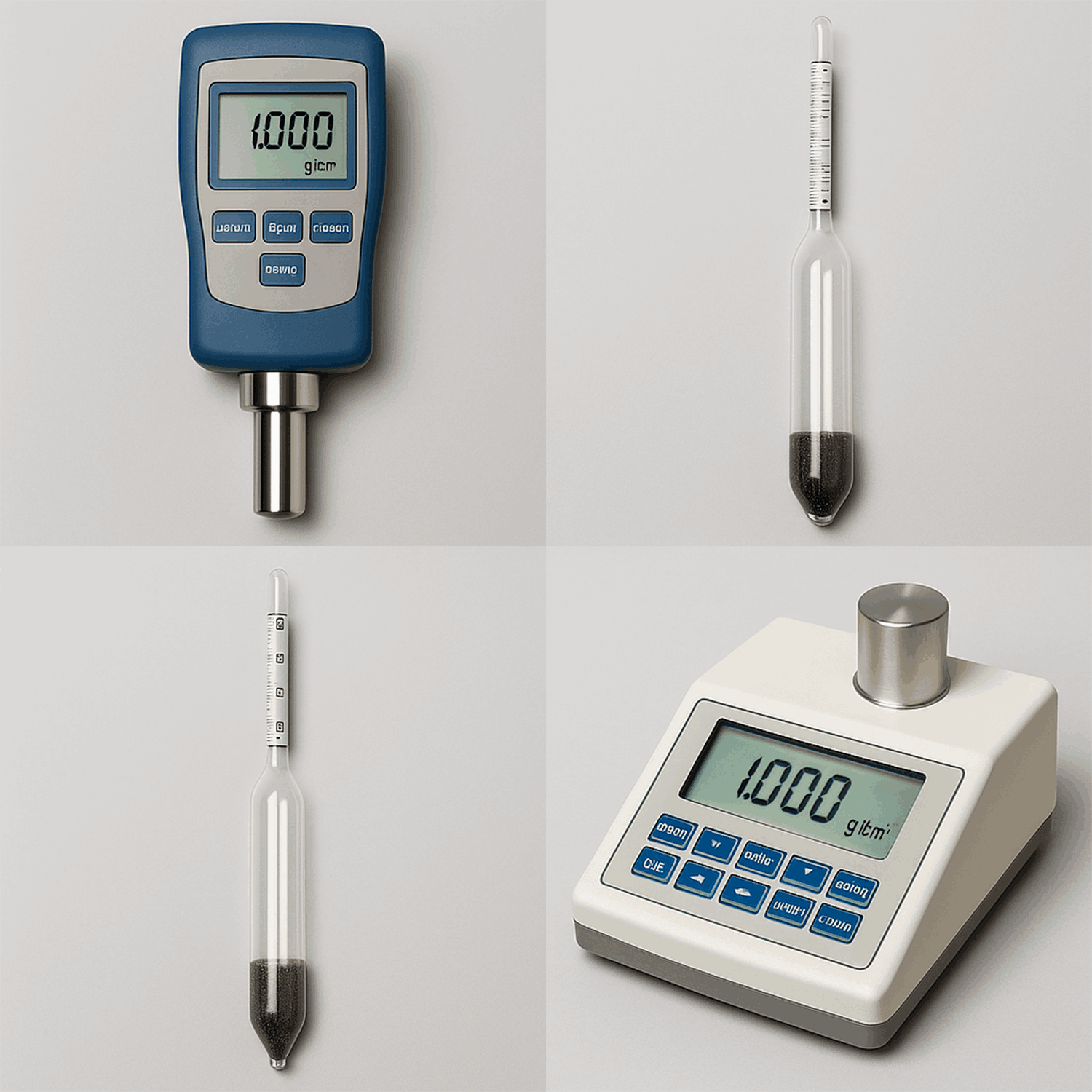 Calibración y certificación de Densímetro