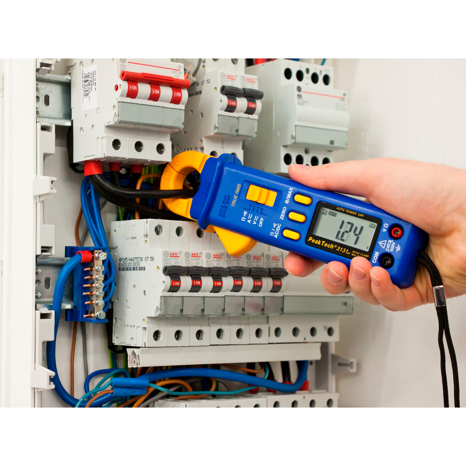 PeakTech P 3131 Medidor de Pinza TRMS, 4000 cuentas - Image 3
